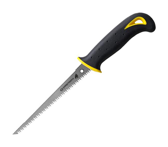 CK TOOLS T0838 Saw, Plasterboard, Plastic, Wood, 2 Sided Sabretooth, 120 mm L Blade