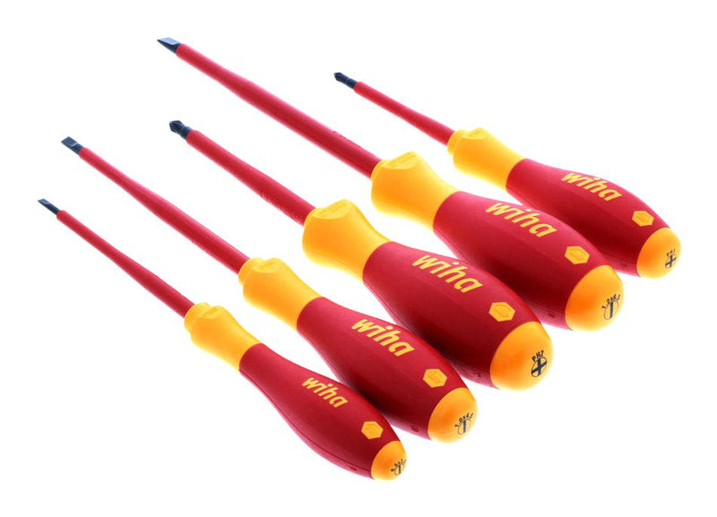 WIHA 32091 SCREWDRIVER SET, INSULATED, 5PC