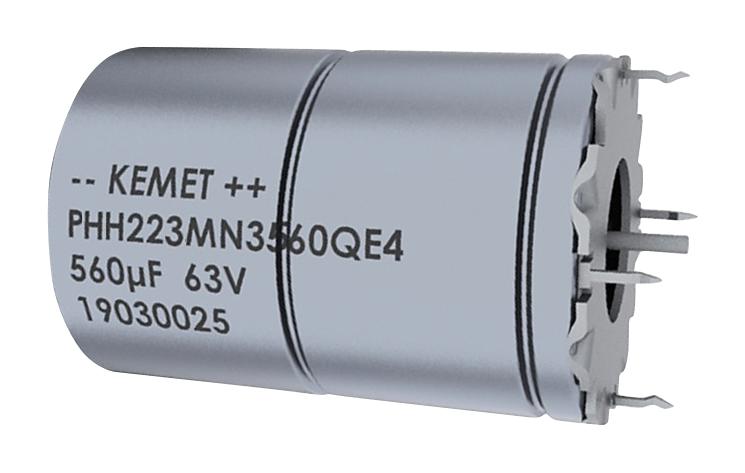 KEMET PHH223MLP4110ME4 Hybrid Aluminium Electrolytic Capacitor, 1100 &micro;F, &plusmn; 20%, 63 V, Radial, 0.0039 ohm