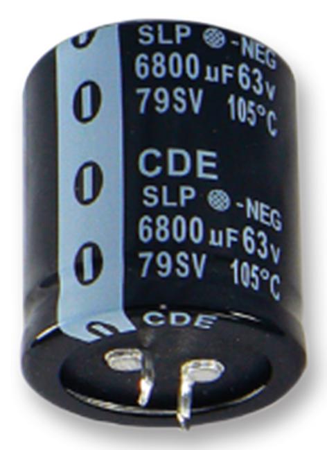 Cornell Dubilier SLP472M050C5P3 SLP472M050C5P3 Electrolytic Capacitor Snap-in 4700 &Acirc;&micro;F 50 V &plusmn; 20% Snap-In 3000 Hours @ 105&deg;C