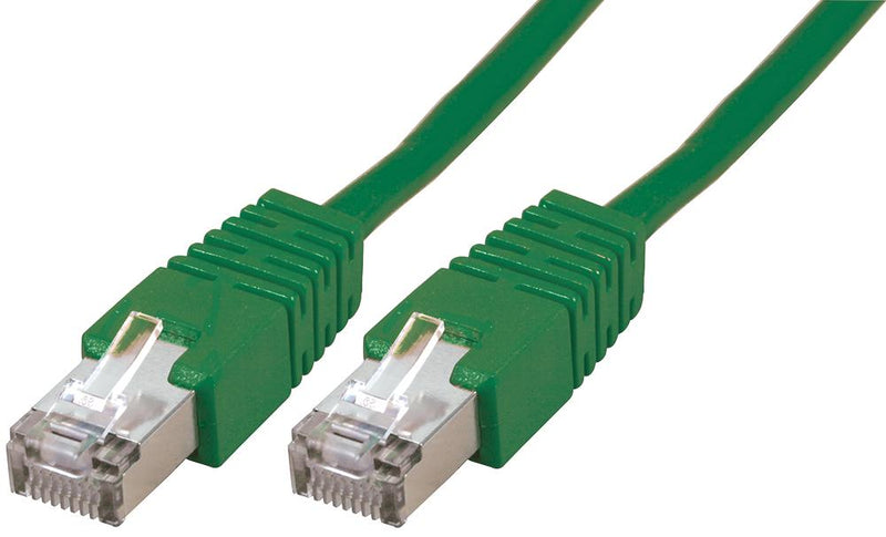 PRO Signal PSG91676 PSG91676 Ethernet Cable STP Cat5e RJ45 Plug to Green 3 m 9.8 ft