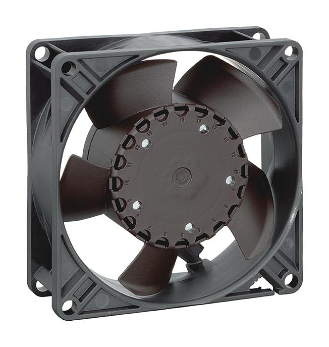 EBM-PAPST 3312NNR 3312NNR DC Axial Fan 12 V Square 92 mm 32 Ball Bearing 45.9 CFM