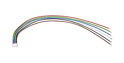 SCHURTER 3-126-215 Cable to MSS, 6 Wire Harness, JST Connector, Illuminated Anti Vandal Switches, MSS Series