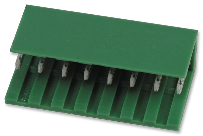 AMP - TE Connectivity 280613-1 280613-1 Pin Header Single In Line Wire-to-Board 3.96 mm 1 Rows 10 Contacts Through Hole