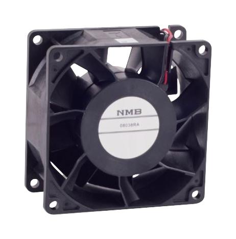 NMB Technologies 08038RA-24Q-EA-00 08038RA-24Q-EA-00 DC Axial Fan 24 V Square 80 mm 38 Ball Bearing 91.8 CFM