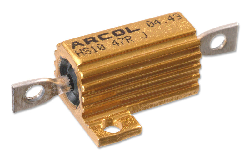 ARCOL HS50 18R J Resistor, 18 ohm, HS Series, 50 W, &plusmn; 5%, Solder Lug, 1.25 kV