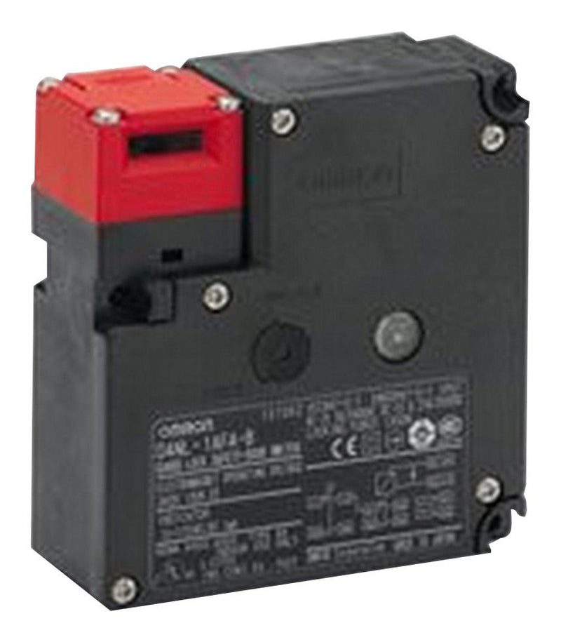 OMRON INDUSTRIAL AUTOMATION D4NL-1BFA-B Safety Interlock Switch, D4NL Series, 3PST-NC, SPST-NO, Screw, 240 VAC, 3 A