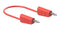 Staubli 64.1034-20022 64.1034-20022 Banana Test Lead 30 VAC 4mm Stackable Plug 78.74 " 2 m Red