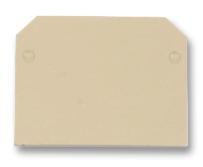 WEIDMULLER AP 046056 End Cover, for Use with SAK Series Modular Terminals, Feed Through Terminal Blocks 0460560000