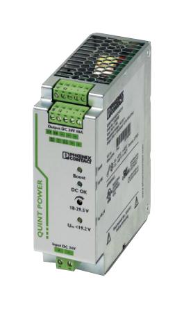 PHOENIX CONTACT 2320092 Isolated DIN Rail Mount DC/DC Converter, ITE, 2:1, 240 W, 1 Output, 24 V, 10 A GTIN UPC EAN: 4046356481885 QUINT-PS/24DC/24DC/10