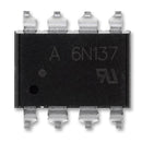 Broadcom 6N136-500E 6N136-500E Optocoupler 1 Channel Surface Mount DIP 8 Pins 25 mA 3.75 kV 19 %