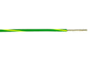 ALPHA WIRE 6713 GY005 Wire, Stranded, Hook Up, EcoWire&reg;, UL11028, MPPE, Green, Yellow, 22 AWG, 0.32 mm&sup2;, 100 ft, 30.5 m