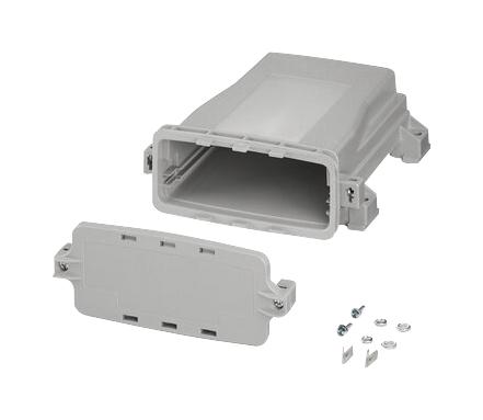 PHOENIX CONTACT 1311019 Plastic Enclosure, Electronic, Polycarbonate, 179.8 mm, 163.8 mm, 62.1 mm, IP66, IP67, IP69 ECS-KIT-122X169-S-UV-7042