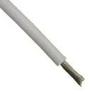 ALPHA WIRE 7054 WH005 Wire, Stranded, Hook Up, UL1429, MIL-W-16878E, PVC, White, 24 AWG, 0.229 mm&sup2;, 100 ft, 30.5 m