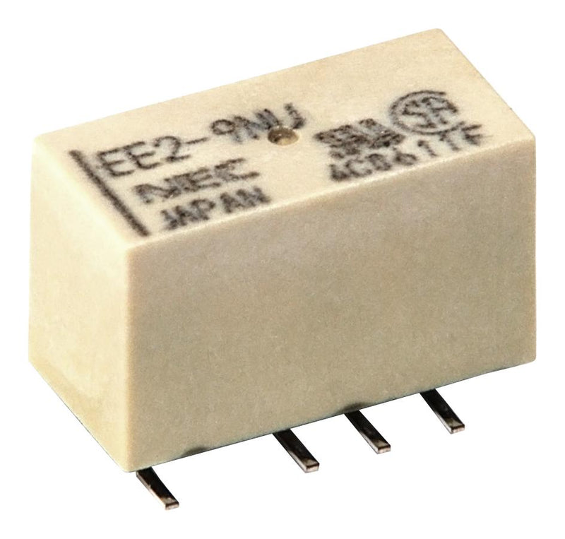 KEMET EE2-5TNU-L Signal Relay, 5 VDC, DPDT, 2 A, EC2 & EE2 Series, Surface Mount, Latching Dual Coil USREE2050TNU0L