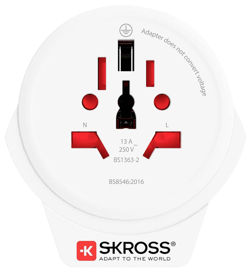 Skross 1.500266 1.500266 Mains Adapter Australia/China Brazil Euro Italy Japan/US Switzerland New