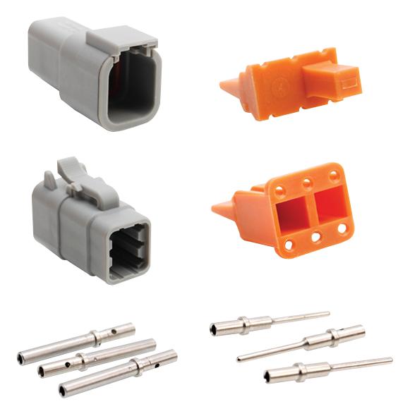 Amphenol SINE/TUCHEL ATM6PS-CKIT ATM6PS-CKIT KIT Plug &amp; Rcpt CONN/WEDGELOCK/CONTACT