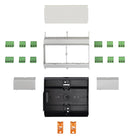 PHOENIX CONTACT 2202525 Plastic Enclosure, DIN Rail, DIN Rail, Polycarbonate, 89.7 mm, 107.6 mm, 62.2 mm, IP20 GTIN UPC EAN: 4055626141756 BC 107,6 DEV-KIT KMGY