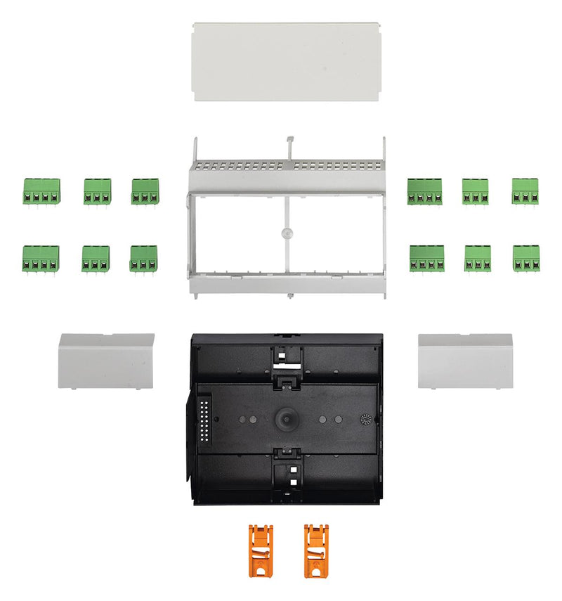 PHOENIX CONTACT 2202525 Plastic Enclosure, DIN Rail, DIN Rail, Polycarbonate, 89.7 mm, 107.6 mm, 62.2 mm, IP20 GTIN UPC EAN: 4055626141756 BC 107,6 DEV-KIT KMGY