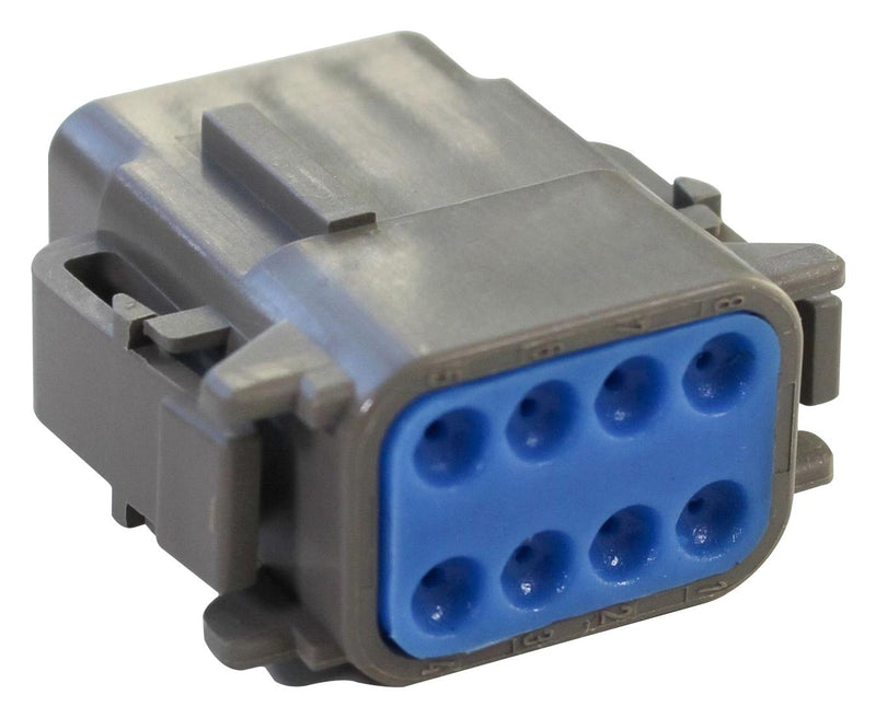 BULGIN LIMITED PX0010S08AGY Automotive Connector Housing, PX00 Series, Plug, 8 Ways