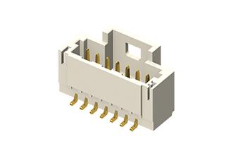 Samtec T1M-10-F-SV-L T1M-10-F-SV-L Pin Header Wire-to-Board 1 mm Rows 10 Contacts Surface Mount T1M