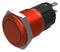 EAO 82-4751.1000 Vandal Resistant Switch, 82 Series, 16 mm, SPDT, Momentary, Round Flat Flush, Red