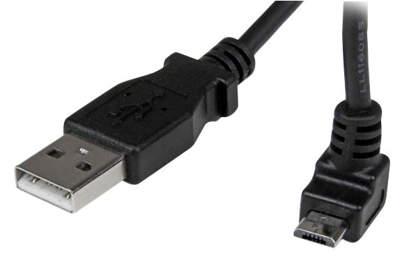 STARTECH USBAUB1MU USB Cable, Type A Plug to Micro Type B Plug, 1 m, 3.28 ft, Black GTIN UPC EAN: 0065030851190