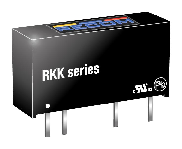 Recom Power RKK-0505S/H RKK-0505S/H Isolated Through Hole DC/DC Converter ITE 1:1 1 W Output 5 V 200 mA New