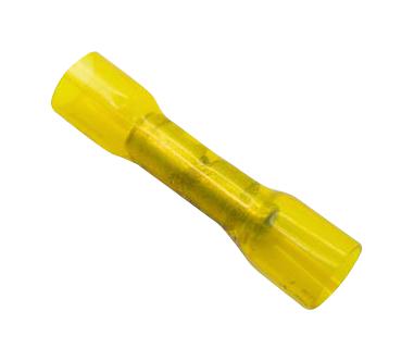 Mueller Electric BU-191640056 BU-191640056 Butt Splice Yellow 12 AWG 10 Heat Shrink Nyax New