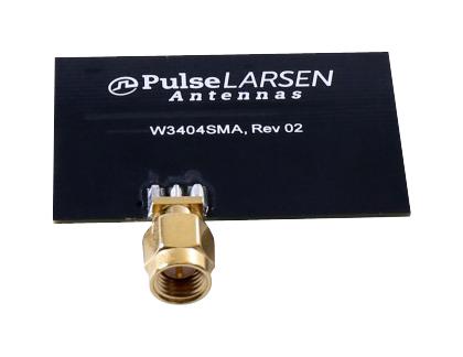 Pulse Electronics W3404SMA W3404SMA RF Antenna 1.71 GHz to 2.69 PCB 4.4 dBi 50 ohm SMA Connector