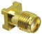 LINX - TE CONNECTIVITY CONSMA001-SMD-G-T RF / Coaxial Connector, SMA Coaxial, Straight Jack, Surface Mount Vertical, 50 ohm