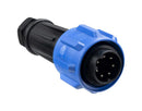 BULGIN LIMITED PX0911/07/P Circular Connector, Buccaneer 900 Series, Straight Plug, 7 Contacts, Screw Pin, Threaded