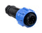 BULGIN LIMITED PX0911/07/P Circular Connector, Buccaneer 900 Series, Straight Plug, 7 Contacts, Screw Pin, Threaded