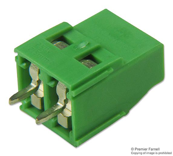 Phoenix Contact MKDSN25/2-5.08 MKDSN25/2-5.08 Wire-To-Board Terminal Block 5.08 mm 2 Ways 24 AWG 14 2.5 mm&Acirc;&sup2; Screw