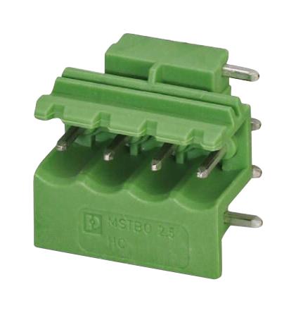 PHOENIX CONTACT 1861073 Terminal Block, Header, 5 mm, 4 Ways, 12 A, 400 V, Through Hole Right Angle