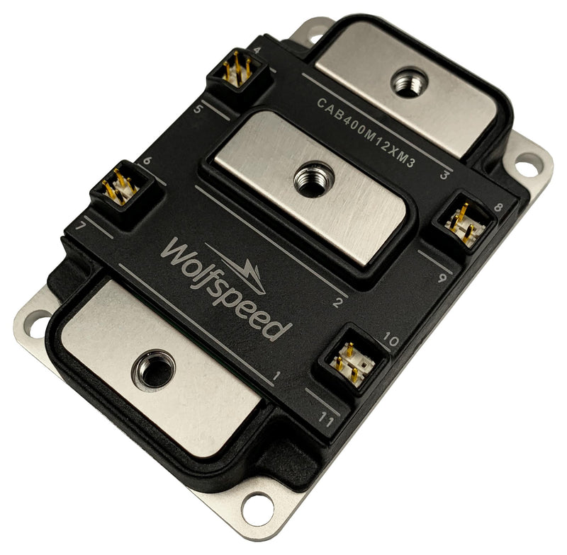 WOLFSPEED CAB400M12XM3 Silicon Carbide MOSFET, Half Bridge, Dual N Channel, 395 A, 1.2 kV, 0.004 ohm, Module