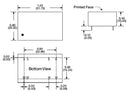 XP Power JCE0624D15 JCE0624D15 Isolated Through Hole DC/DC Converter 2:1 Input ITE 6 W 2 Output 15 V 200 mA