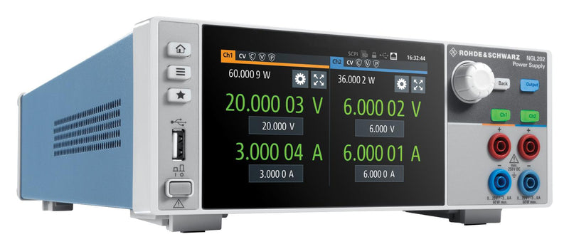 Rohde &amp; Schwarz NGL202 NGL202 Bench Power Supply Adjustable 2 Output 0 V 20 6 A