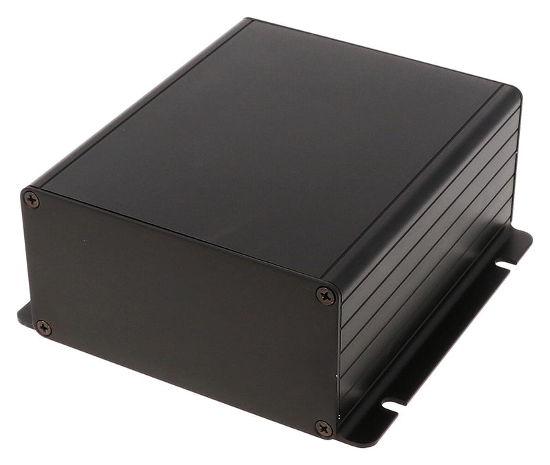 Hammond 1455NF1201BK 1455NF1201BK Metal Enclosure w/Integrated Flange Small Aluminium 53 mm 103 120 IP54 New