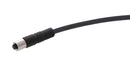 HARTING 2.13404E+13 Sensor Cable, A Coded, M5 Receptacle, Free End, 3 Positions, 5 m, 16.4 ft