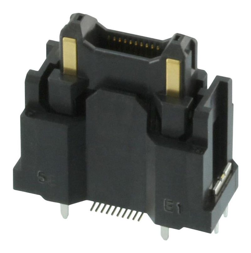 HIROSE(HRS) FX23-20P-0.5SV20 Mezzanine Connector, Header, 0.5 mm, 2 Rows, 20 Contacts, Surface Mount Straight, Copper Alloy