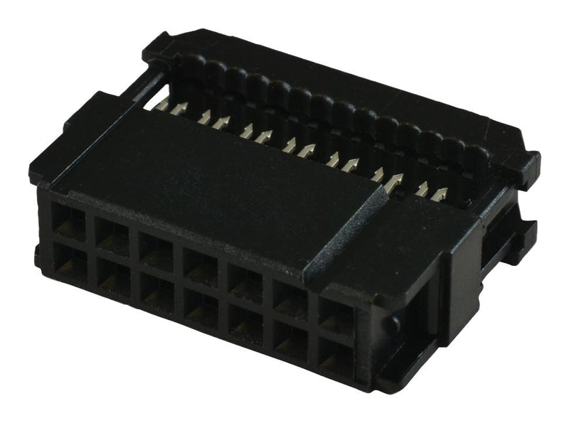 AMP - TE Connectivity 1658620-2 1658620-2 IDC Connector Receptacle Female 2.54 mm 2 Row 14 Contacts Cable Mount