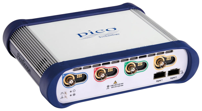 PICO TECHNOLOGY PICOSCOPE 6426E PC USB Oscilloscope, PicoScope 6000E Series, 4 Channel, 1 GHz, 5 GSPS, 4 Gpts, 350 ps