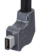 HIROSE(HRS) IX40G-B-10S-CVL2(7.0) IX40G-B-10S-CVL2(7.0) Modular Connector IX Type B Plug 1 x (Port) 10P10C Cat6a Cable Mount