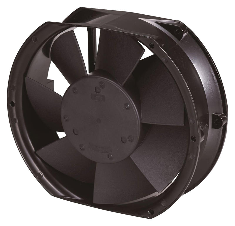 NMB TECHNOLOGIES 15050VA-24P-EA-00 DC Axial Fan, 24 V, Rectangular with Rounded Ends, 150 mm, 50 mm, Ball Bearing, 282 CFM