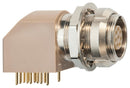 LEMO EXG.1B.307.HLN Circular Connector, 1B Series, Right Angle Panel Mount Receptacle, 7 Contacts, PCB Socket