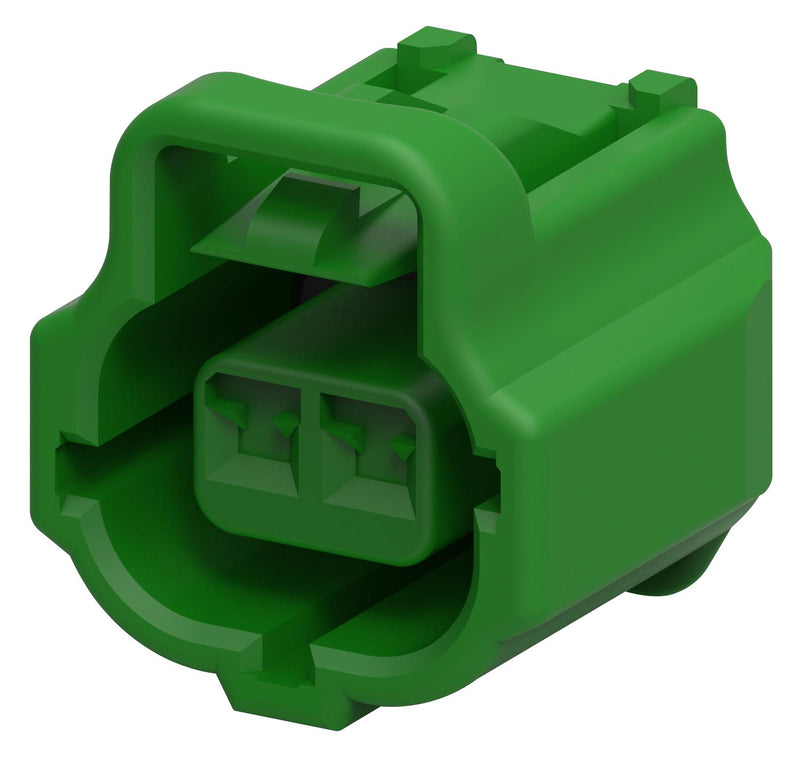 TE Connectivity 2822362-4 2822362-4 Automotive Connector Housing Green Econoseal J-070 Mark II Plug 2 Ways