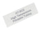 Raychem - TE Connectivity HT-SCE-1/8-2.0-9 HT-SCE-1/8-2.0-9 Wire Marker Heat Shrinkable Sleeve Fluoropolymer White 3.18mm x 50mm