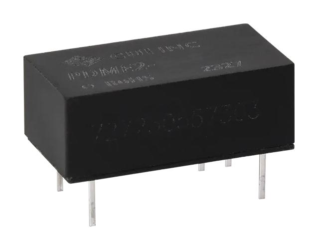 CUI PDME2-24-D5-D Isolated Through Hole DC/DC Converter, ITE, 1:1, 2 W, 2 Output, 5 VDC, 200 mA