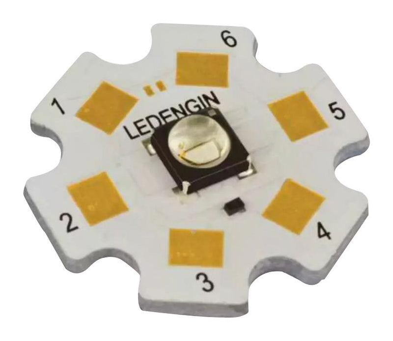 AMS OSRAM GROUP LZ1-10UBN0-00U4 UV LED MODULE, 1 CHIP, 390NM, 1.45W Q65113A4179